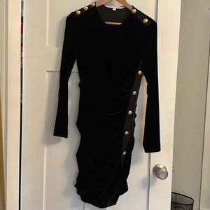 Veronica Beard velvet mini dress